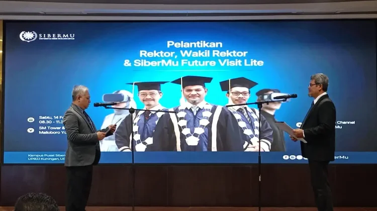 Lantik Rektor Baru, Universitas SiberMu Didorong Tingkatkan Kualitas
